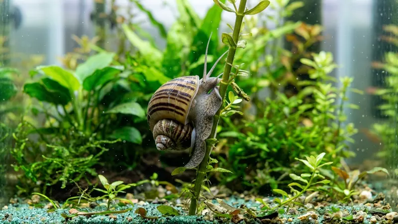 Apfelschnecke im Aquarium: Haltung & EU-Verbot