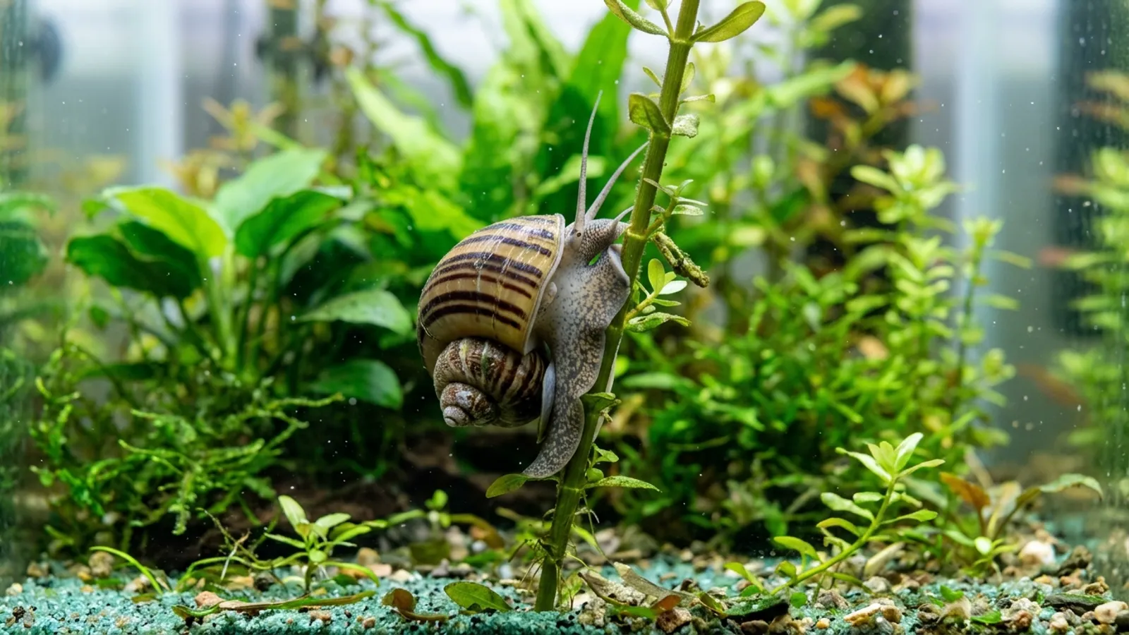 Apfelschnecke im Aquarium: Haltung & EU-Verbot
