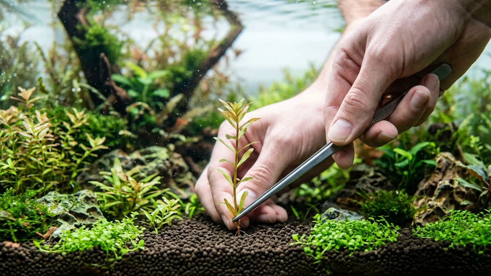 Aquarienpflanzen einsetzen: Anleitung & In-Vitro