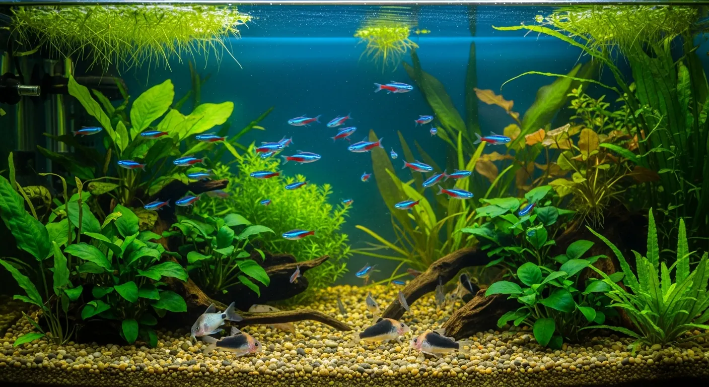 60-Liter-Aquarium: Empfehlungen & Besatz 2026