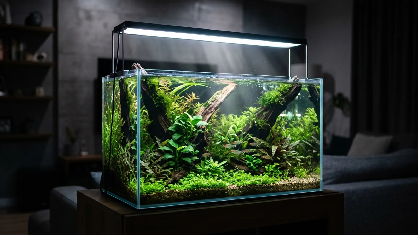 Aquarium Beleuchtung: welche Lampe für welches Becken?