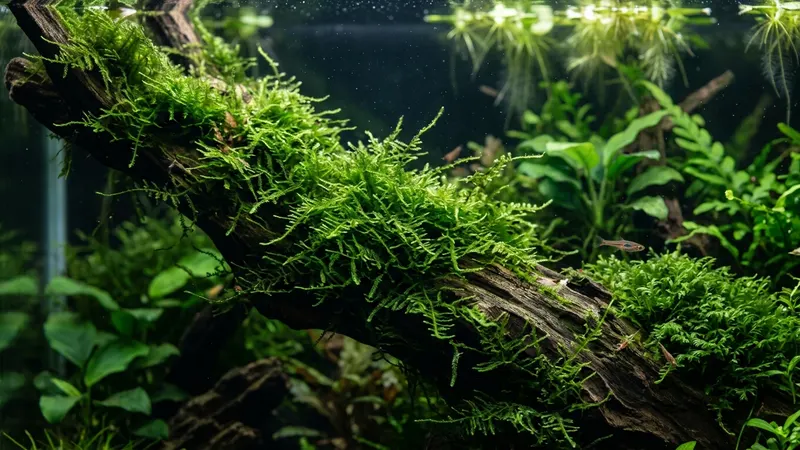 Aquariummoose: Javamoos, Weeping Moss & Co.