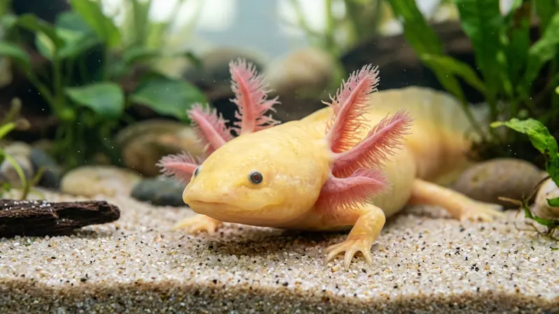 Axolotl krank? Symptome erkennen und richtig handeln
