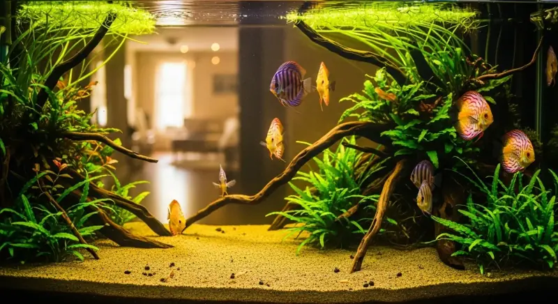 Diskusfisch Aquarium einrichten: Größe & Technik (2026)