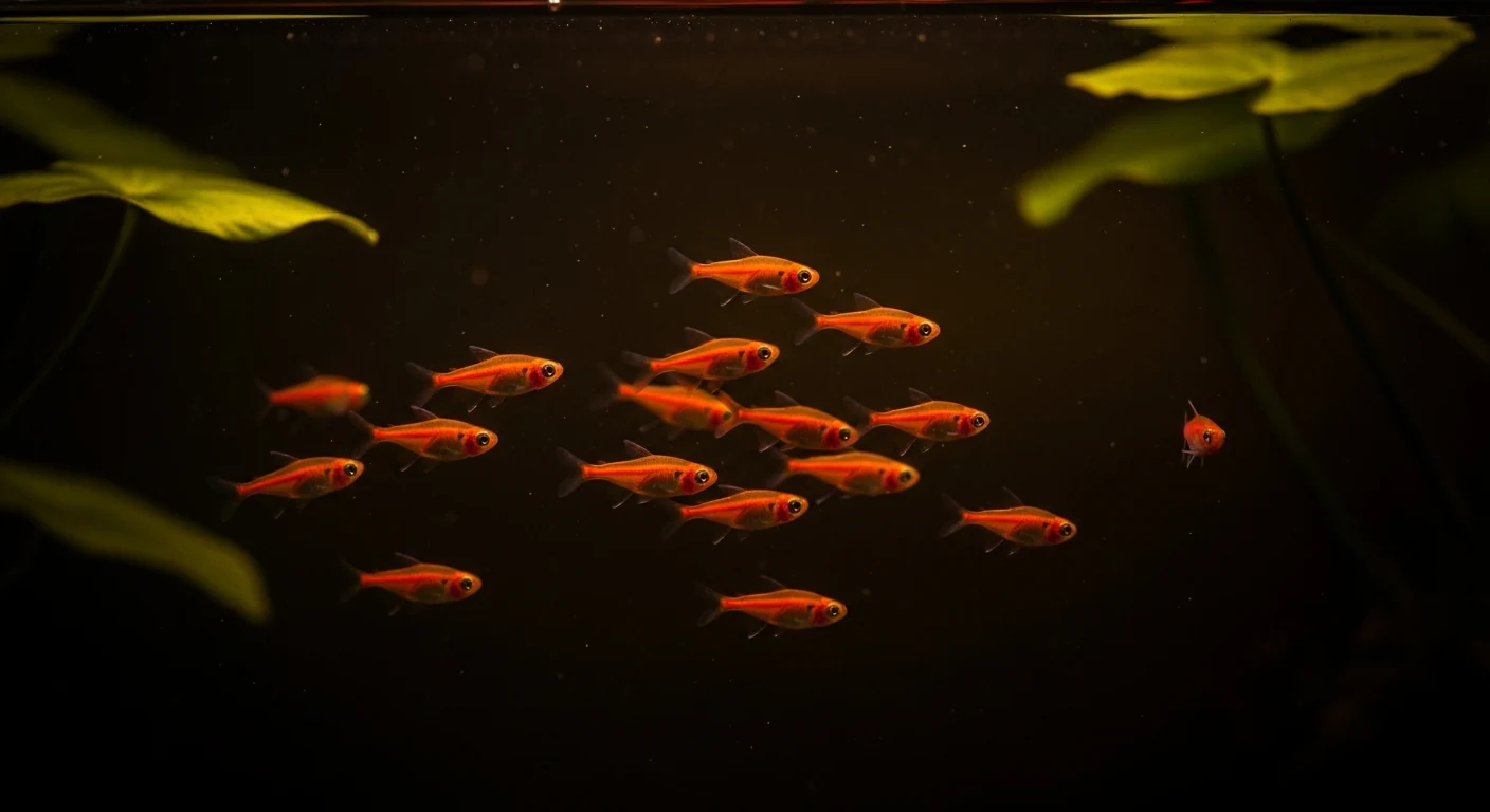 Funkensalmler (Hyphessobrycon amandae) — Foto