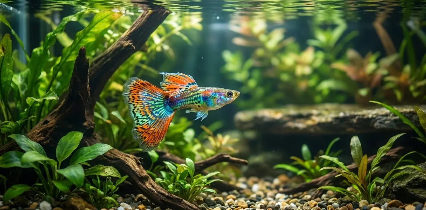 Guppy (Poecilia reticulata) — Foto