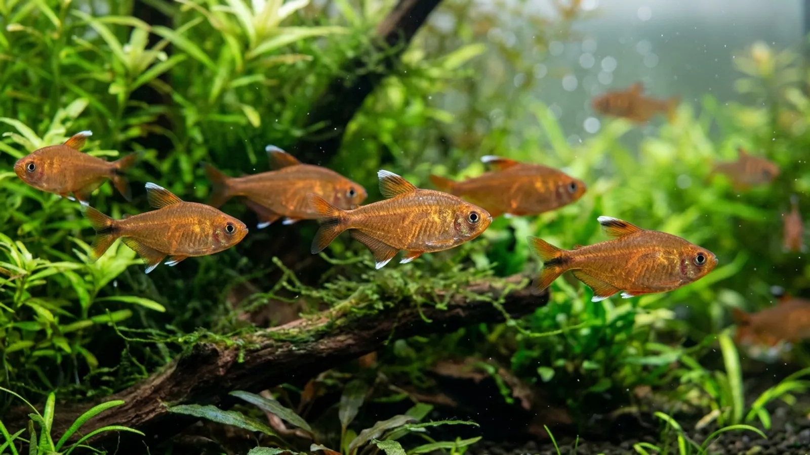 Kupfersalmler (Hasemania nana) — Foto