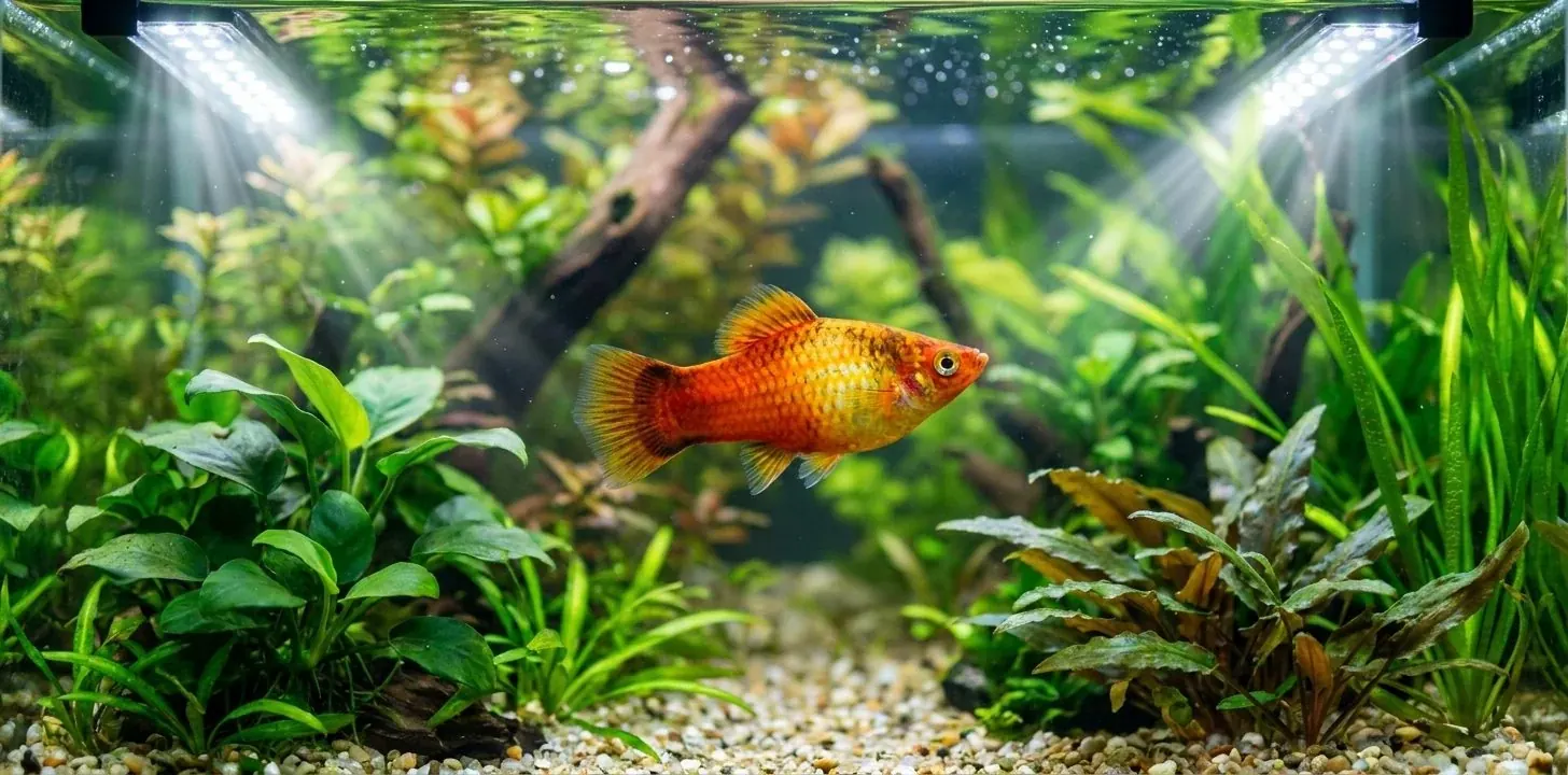 Platy (Xiphophorus maculatus) — Foto