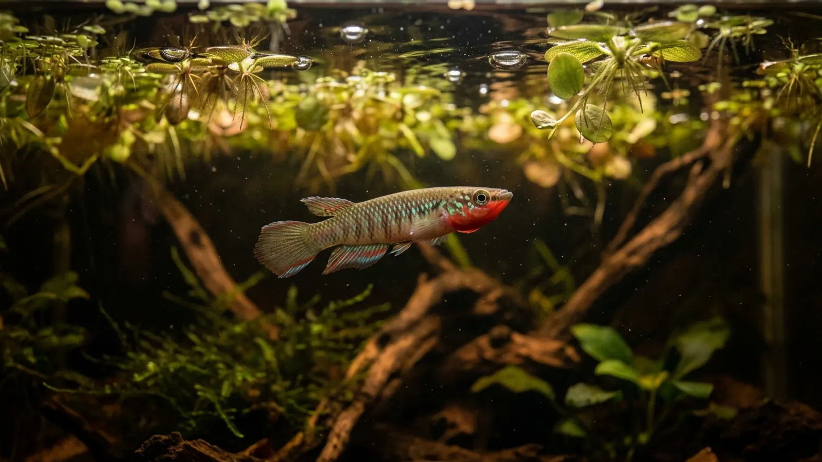Querbandhechtling (Epiplatys dageti) — Foto