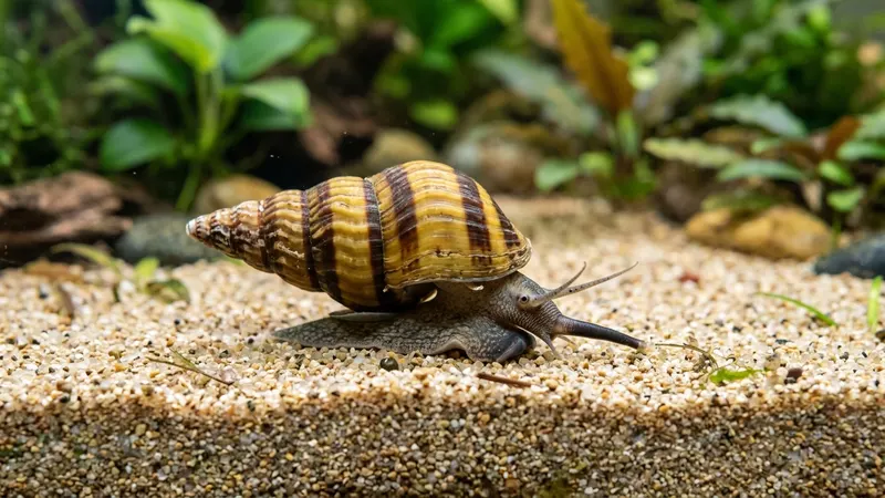Raubschnecke (Anentome helena): die biologische Waffe