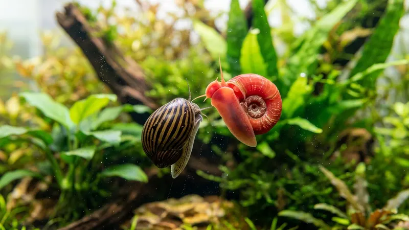 Schnecken im Aquarium: Nutztier oder Plage?