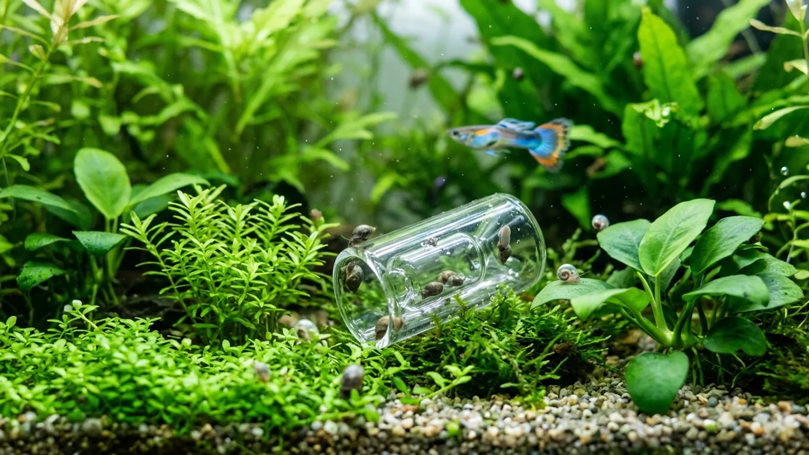 Schnecken im Aquarium loswerden: der ehrliche Weg