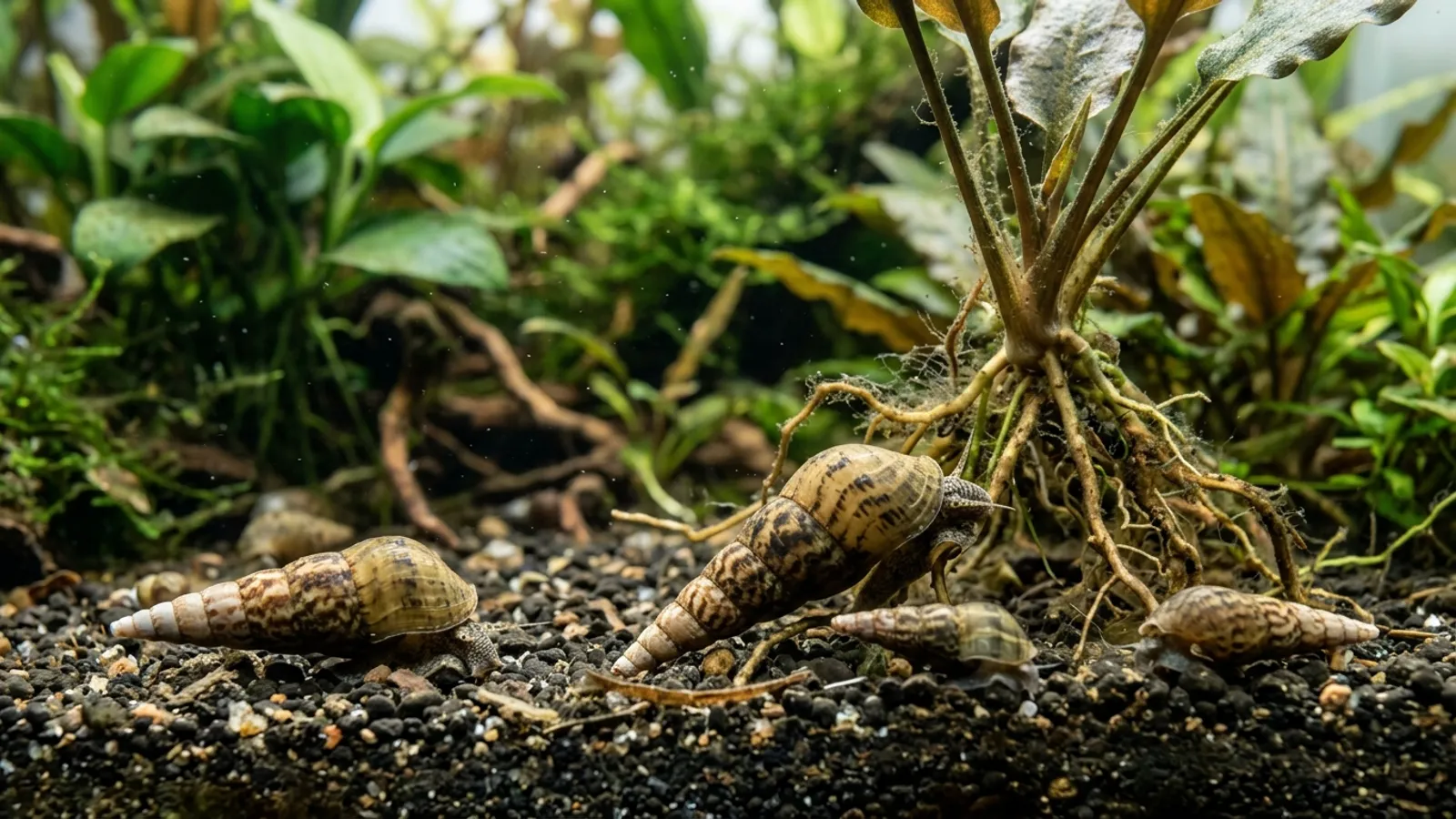 Turmdeckelschnecke: Segen oder Plage im Aquarium?