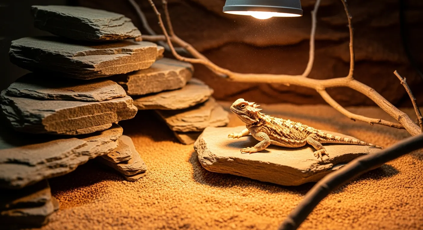 Wüstenterrarium einrichten: Trockenbiotop für Reptilien