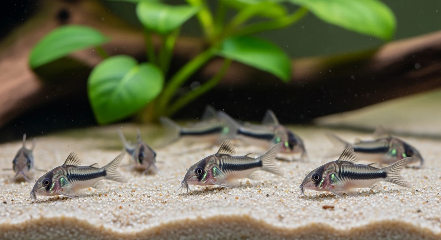 Zwergpanzerwels (Corydoras pygmaeus / habrosus / hastatus) — Foto
